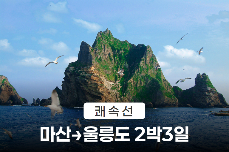 [포항항] 울릉도 쾌속선 2박3일 (8~11월) 이미지